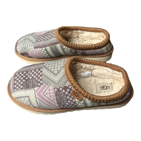 UGG Tasman Taz Sash Patchwork Print Men’s Size US 11 - Picture 8 of 15